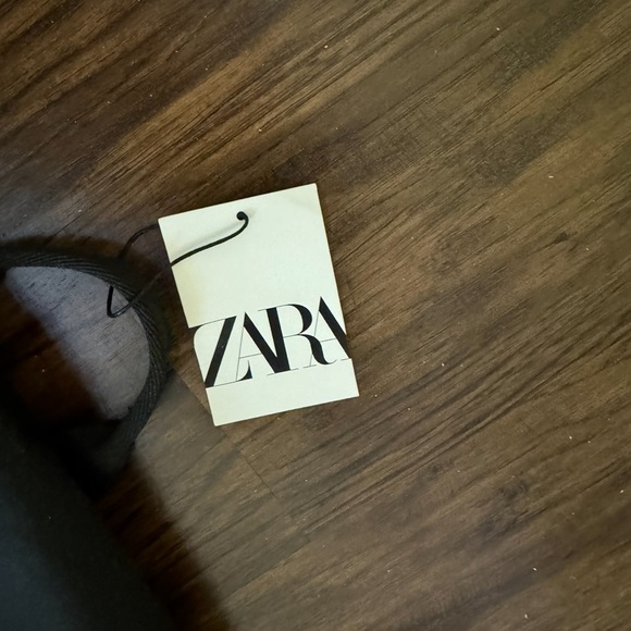 Zara Rubberized flat backpack